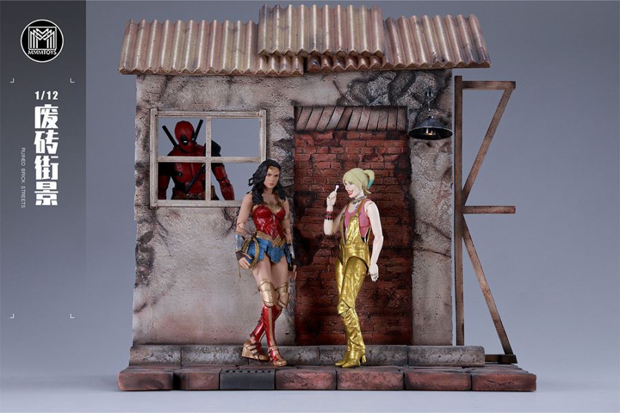 【史派克工廠】結單25年Q4 MMMTOYS 1/12 廢磚街景 場景地台 M2508 0725 MMMTOYS 1/12 廢磚街景 場景地台 M2508