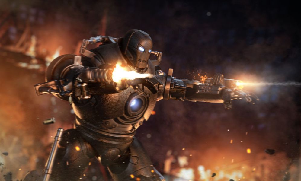 【史派克工廠】結單 預購24年Q4 中動 鋼鐵人 Mark III ＆ 鐵霸王 7吋可動人偶 雙入組 0531 中動 鋼鐵人 Mark III ＆ 鐵霸王 7吋可動人偶 雙入組