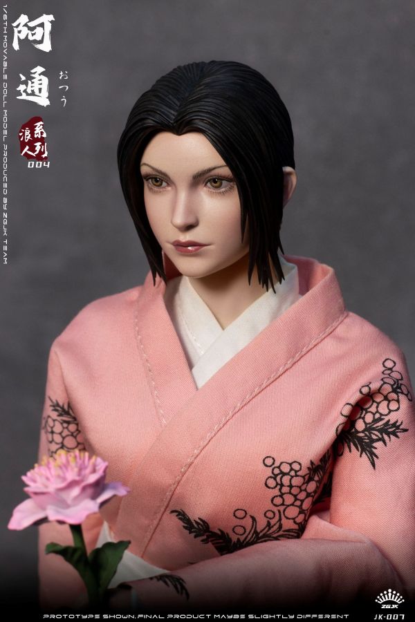 【史派克工廠】結單 預購24年Q3 ZGJKtoys 1/6 浪人系列 阿通 女浪人 JK-007 0523 ZGJKtoys 1/6 浪人系列 阿通 女浪人 JK-007