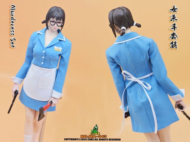 【史派克工廠】預購免運25年Q3 CUKE TOYS 1/6 女殺手服飾套裝MA-043 0610 CUKE TOYS 1/6 女殺手服飾套裝 MA-043
