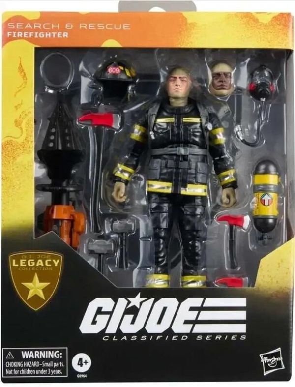 【史派克工廠】結單25年8月 孩之寶 特種部隊精英系列6吋人物 Legacy Firefighter 0708 孩之寶 特種部隊精英系列6吋人物 Legacy Firefighter