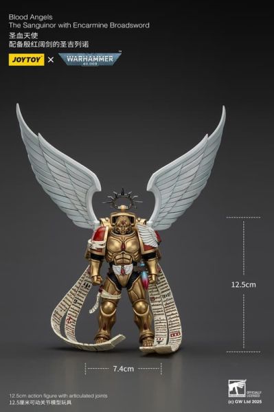 【史派克工廠】預購25年11月 joytoy 暗源 聖血天使 配備殷紅闊劍的聖吉列諾 聖吉列諾 天使 戰錘 1009 joytoy 暗源 聖血天使 配備殷紅闊劍的聖吉列諾 聖吉列諾 天使 戰錘
