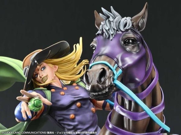 【史派克工廠】預購免運26年11月 超像Art JoJo的奇妙冒險第七部 飆馬野郎 傑洛·齊貝林＆瓦爾基里 0720 超像Art JoJo的奇妙冒險第七部 飆馬野郎 傑洛·齊貝林＆瓦爾基里