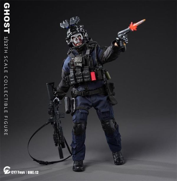 【史派克工廠】結單 免運 27年2月 CY7 Toys 黑夜幽靈 1/12可動人偶 1028 CY7 Toys 黑夜幽靈 1/12可動人偶