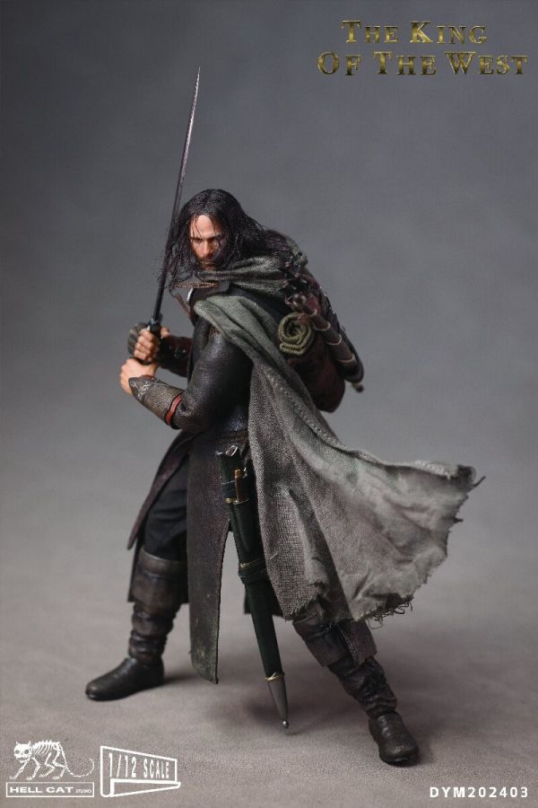 【史派克工廠】結單免運25年Q3 地獄貓 1/12 西方之王 魔戒 亞拉岡 可動人偶 DYM202403 0424 地獄貓 1/12 西方之王 魔戒 亞拉岡 可動人偶 DYM202403