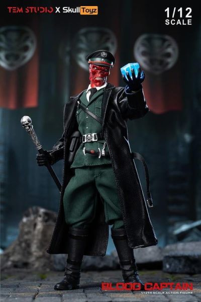 【史派克工廠】預購免運Q4 TemStudio X SkullToyz 寂血上校 美國隊長 紅骷髏 1/12 0804 TemStudio X SkullToyz 寂血上校 美國隊長 紅骷髏 1/12