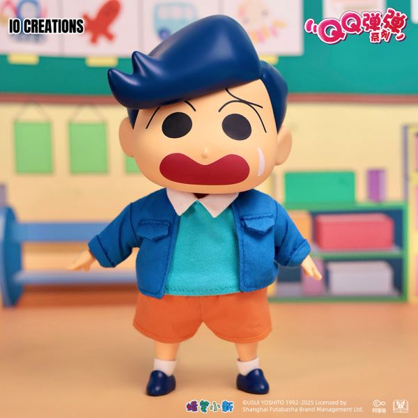 【史派克工廠】結單免運26年1月 IO CREATIONS 蠟筆小新 QQ彈彈系列 - 風間 0801 IO CREATIONS 蠟筆小新 QQ彈彈系列 - 風間