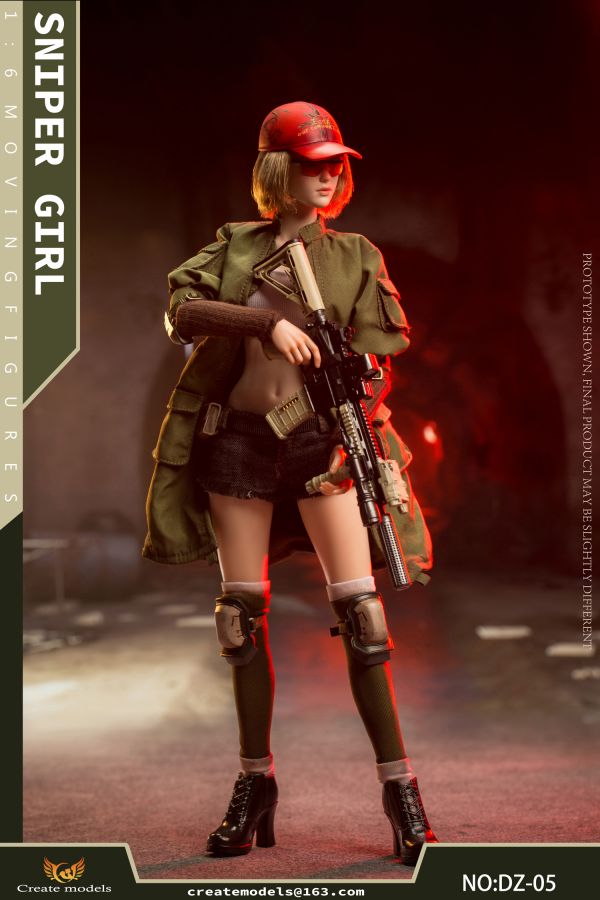 【史派克工廠】結單 預購免運Q2 Createmodels 1/6 狙擊女孩 雙生鶯 雙生瀾 DZ-05 DZ-06 0327 