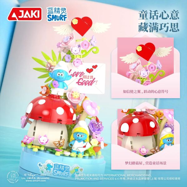 【史派克工廠】 預購免運25年11月 HK325 藍色小精靈 情書音樂盒 1002 HK325 藍色小精靈 情書音樂盒