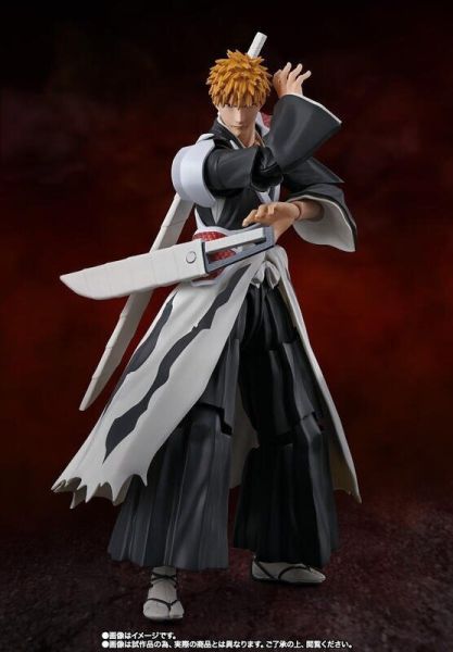 【史派克工廠】結單 預購免運24年10月 代理版 魂商店限定 SHF BLEACH 死神 黒崎一護 二刀斬月 0507 代理版 魂商店限定 SHF BLEACH 死神 黒崎一護 二刀斬月