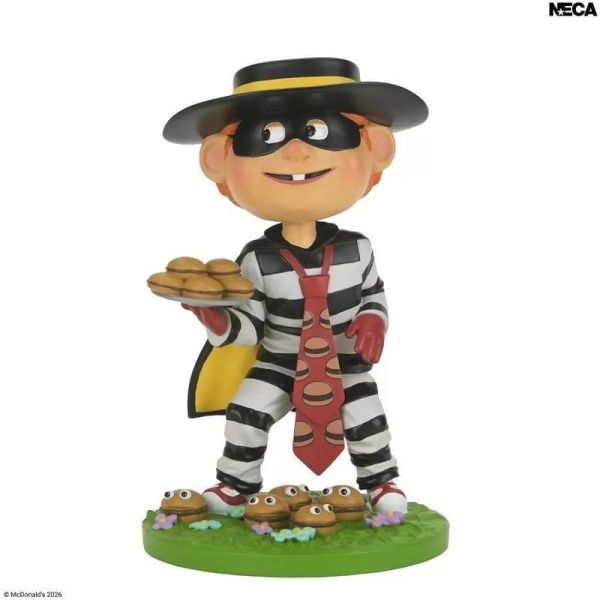 【史派克工廠】結單 Q4 NECA 麥當勞 8吋 McDonald's 漢堡神偷 Hamburglar 搖頭公仔 0903 NECA 麥當勞 8吋 McDonald's 漢堡神偷 Hamburglar 搖頭公仔