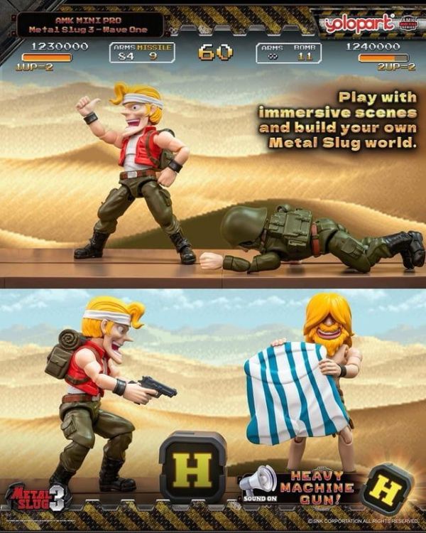 【史派克工廠】結單免運26年Q1 YOLOPARK AMK MINI Pro 越南大戰3 第一彈 0323 YOLOPARK AMK MINI Pro 越南大戰3 合金彈頭3 第一彈