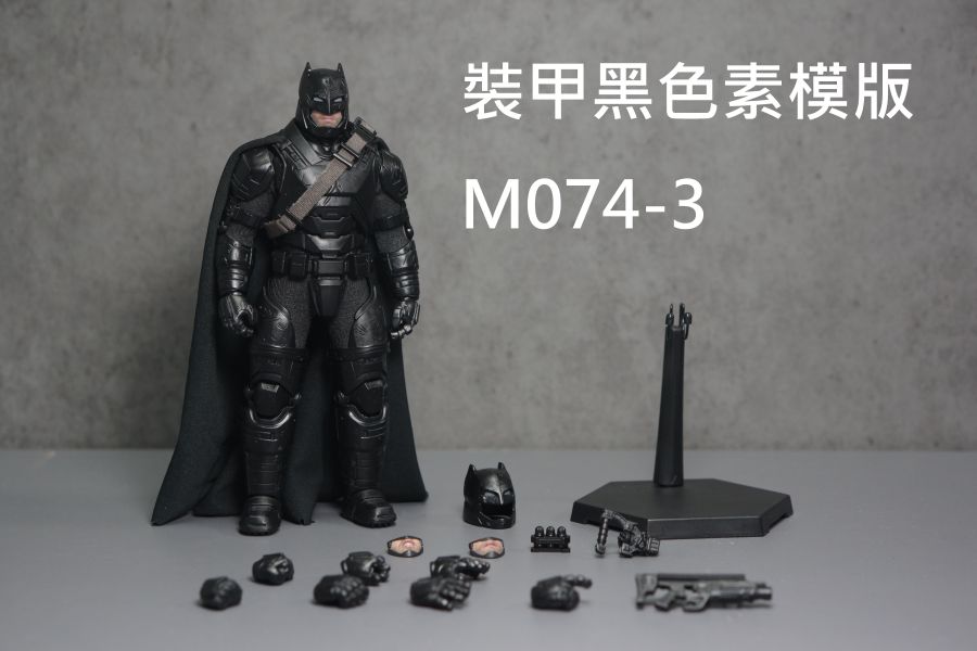 【史派克工廠】結單 預購24年 閃回 重裝 蝙蝠俠 1/12 正常套裝 M074-1 2 3 戰損套裝 黑色套裝 0419 閃回 重裝 蝙蝠俠 1/12 正常套裝 M074-1 2 3 戰損套裝 黑色套裝