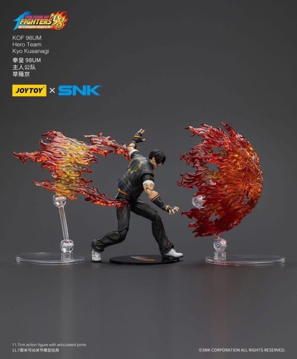 【史派克工廠】預購免運25年Q3 暗源joytoy SNK 格鬥天王KOF98 1/18 草薙京 紅丸 大門 0528 暗源joytoy X SNK 格鬥天王 KOF98 1/18 草薙京 紅丸 大門