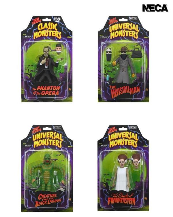 【史派克工廠】結單25年10月 NECA Toony Terrors 第12彈 環球怪物 一套4款 0626 NECA Toony Terrors 第12彈 環球怪物 一套4款