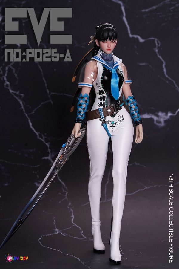 【史派克工廠】結單預購免運25年Q2 PLAY TOY 1/6 劍星 騰空小隊 EVE 可動人偶 P025A 0925 PLAY TOY 1/6 劍星 騰空小隊 EVE 可動人偶 P025A