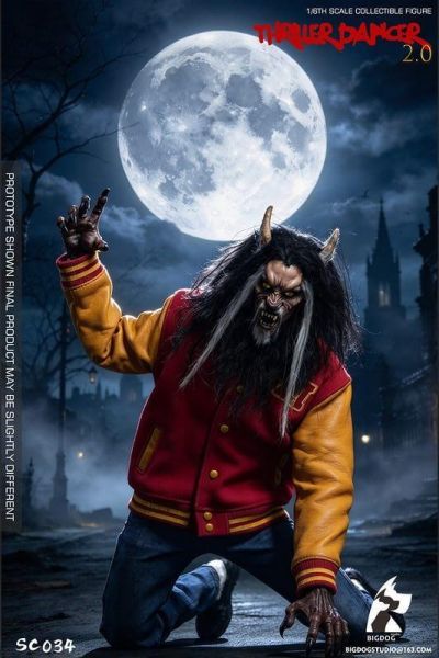 【史派克工廠】預購免運26年Q4 BIGDOG 1/6 驚悚舞者2.0 雙人套裝 可動人偶 SC034 1112 BIGDOG STUDIO. 1/6 驚悚 狼人 可動人偶 SC033