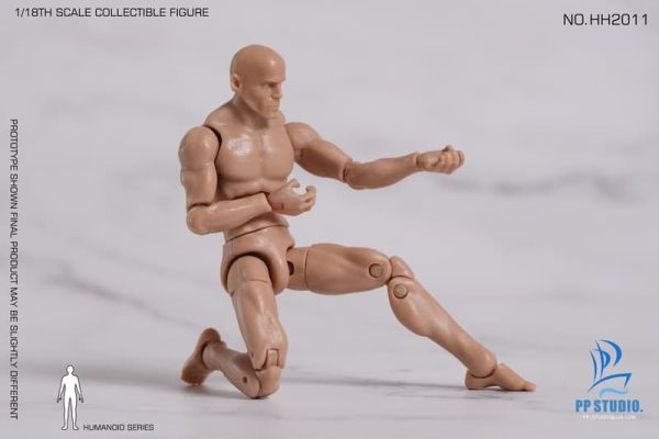 【史派克工廠】預購26年Q1 PP STUDIO 1/18 男款小麥色素體 高肩 矮肩 0120 PP STUDIO 1/18 男款小麥色素體 高肩 矮肩