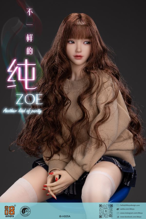 【史派克工廠】結單  預購24年Q4 I8Toys 1/6 小純 Zoe頭雕包 I8-H005ABCDE 共5款 0712 I8Toys 1/6 小純 Zoe頭雕包 I8-H005ABCDE 共5款