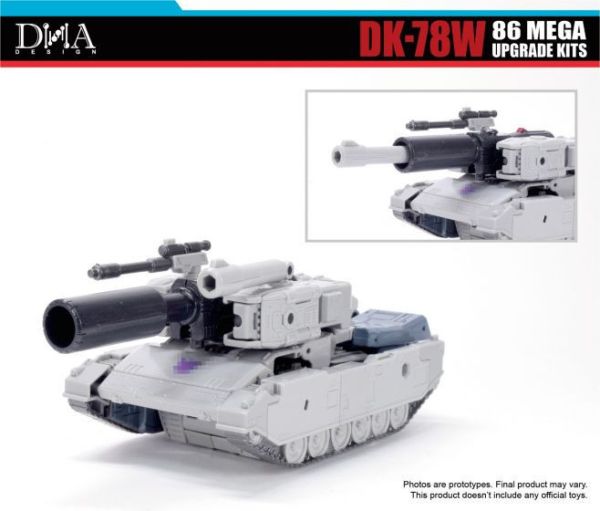 【史派克工廠】預購26年3月 DNA DESIGN DK-78W 86 MEGA 武器擴充包 1230 DNA DESIGN DK-78W 86 MEGA 武器擴充包