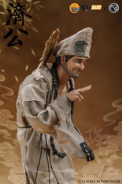 【史派克工廠】結單25年Q3 非玩玩具 1/12 濟公 方大頭 可動人偶 0225 非玩玩具 1/12 濟公 方大頭 可動人偶