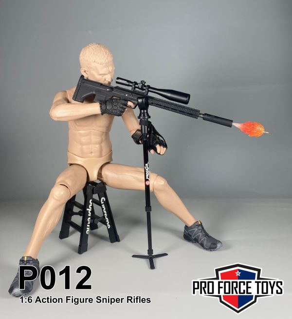【史派克工廠】結單25年Q3 PROFORCE TOYS 1/6 狙擊槍 黑色伸縮單腳架 銀色黑伸縮單腳架 0506 PROFORCE TOYS 1/6 狙擊槍 黑色伸縮單腳架 銀色黑伸縮單腳架