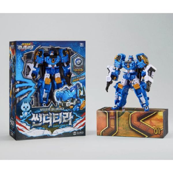 【史派克工廠】結單免運26年2月 迷你特工隊 迷你特工 第七代 Thunder T-Rex 雷霆暴龍 0908 迷你特工隊 迷你特工 第七代 Thunder T-Rex 雷霆暴龍