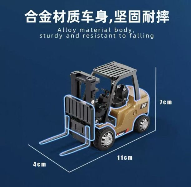 【史派克工廠】預購免運25年12月 mini 1:64 遙控 堆高車 桌上小物 1224 mini 1:64 遙控 堆高車 桌上小物