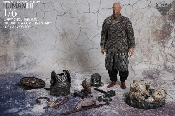 【史派克工廠】預購免運Q4 HUMAN DESIGN 1/6 貓頭鷹騎士Owl Knight 可動 HD01 0724 HUMAN DESIGN 1/6 貓頭鷹騎士Owl Knight 可動 HD01