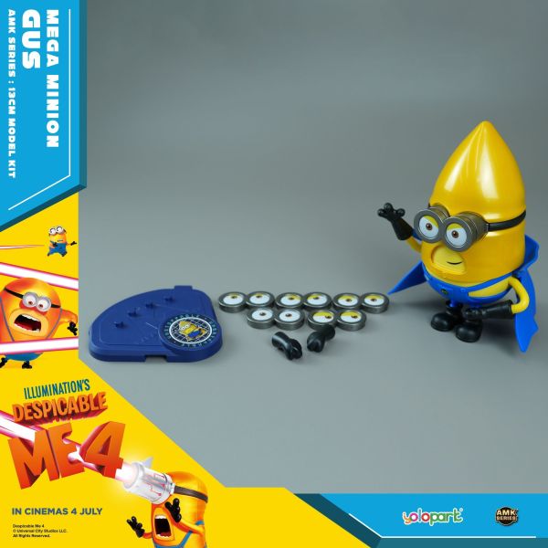 【史派克工廠】現貨 yolopark AMK 神偷奶爸4 小小兵 SUPERGUS 13cm yolopark AMK 神偷奶爸4 SUPERGUS 13cm 小小兵