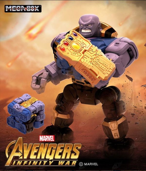 【史派克工廠】現貨 52toys marvel 薩諾斯 復仇者聯盟 鋼鐵人 可變形 現貨 52toys marvel 薩諾斯 復仇者聯盟 鋼鐵人 可變形