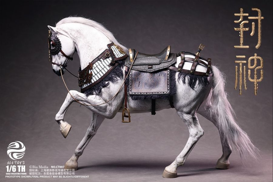 【史派克工廠】結單免運25年Q4 303TOYS 1/6 封神第一部 朝歌風雲 姬發 純銅戎裝版 戰馬 訂 0508 303TOYS 1/6 封神第一部 朝歌風雲 姬發 純銅戎裝版 戰馬 訂