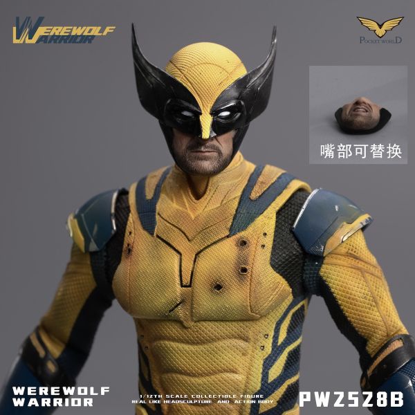 【史派克工廠】結單免運25年Q2 PWTOYS 1/12 金鋼狼 羅根狼叔 金剛軀體 狼人戰士 普通版戰損版 0224 PWTOYS 1/12 金鋼狼 羅根狼叔 金剛軀體 狼人戰士 普通版戰損版