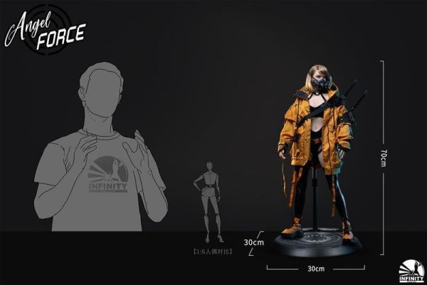 【史派克工廠】預購免運Q4 開天 Angel Force 1/3 矽膠可動 賽博特務 AGENT-STING 訂0409 開天 Angel Force 1/3 矽膠可動 賽博特務 AGENT-STING