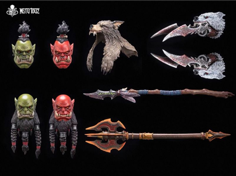 【史派克工廠】結單免運25年12月 Metytoyz 冒險者世界 獸人部落 配件包 A款 B款 0718 Metytoyz 冒險者世界 獸人部落 配件包 A款 B款