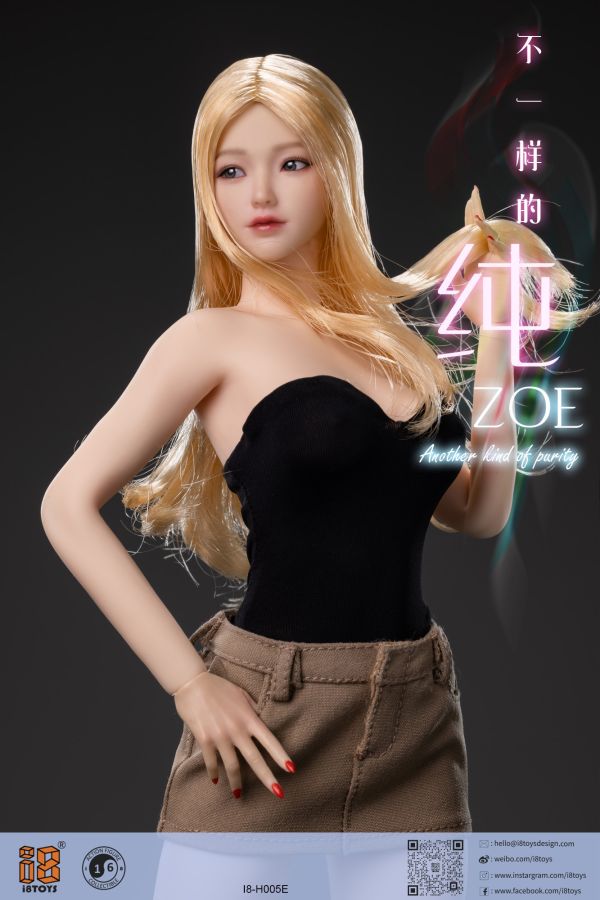 【史派克工廠】結單  預購24年Q4 I8Toys 1/6 小純 Zoe頭雕包 I8-H005ABCDE 共5款 0712 I8Toys 1/6 小純 Zoe頭雕包 I8-H005ABCDE 共5款