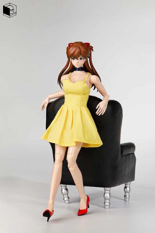 【史派克工廠】結單免運25年Q2 骨箱toys 1/6 明日香 新世紀福音戰士 布衣可動人偶 0303 骨箱toys 1/6 明日香 新世紀福音戰士 布衣可動人偶