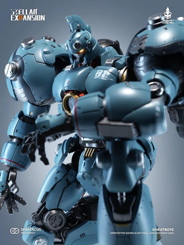 【史派克工廠】預購免運26年9月 響指動漫 HEATBOYS 機械巨兵1號機 斯巴達克斯 0514 響指動漫 HEATBOYS 機械巨兵1號機 斯巴達克斯