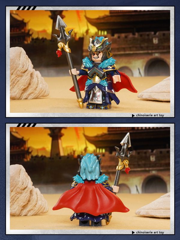 【史派克工廠】現貨 庫造工作室 三國 蜀國 馬超 五虎將 樂高相容人偶 收藏款積木 X1115 庫造工作室 三國 蜀國 馬超 五虎將 樂高相容人偶