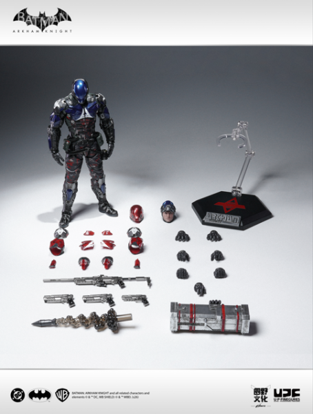 【史派克工廠】預購免運26年Q2 良品製造 U-P-Finegures 1/12 蝙蝠俠 阿卡漢騎士 成品可動 0428 良品製造 U-P-Finegures 1/12 蝙蝠俠 阿卡漢騎士 成品可動