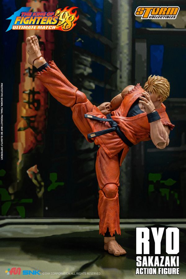 【史派克工廠】結單 預購免運Q3 Storm Toys 1/12 KOF 格鬥天王 拳皇98 阪崎亮 SKKF09 0103 Storm Toys 1/12 KOF 拳皇98 Ryo 阪崎亮 SKKF09
