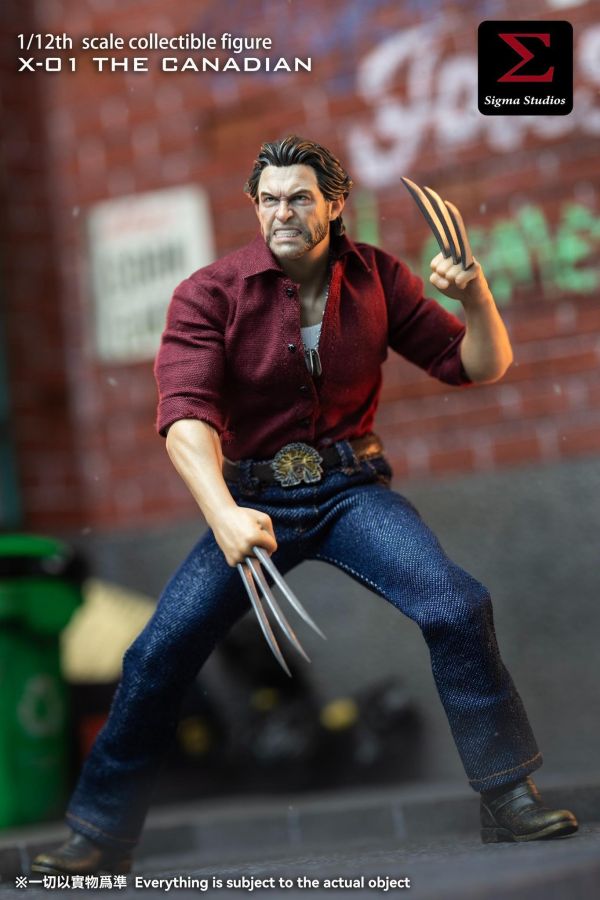【史派克工廠】預購免運26年Q3 Sigma Toys 瘦姑媽 X-01 1/12 加拿大人 0309 Sigma Toys 瘦姑媽 X-01 1/12 加拿大人
