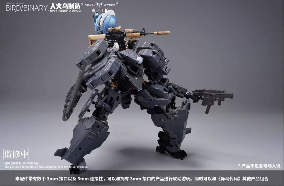 【史派克工廠】結單免運25年9月 大火鳥製造 異鳥代碼 藍姬鶲+燒夷彈裝甲 套裝 配件包 0819 大火鳥製造 異鳥代碼 藍姬鶲+燒夷彈裝甲 套裝 配件包