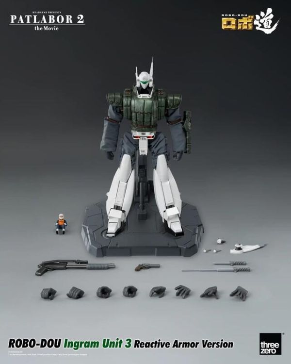 【史派克工廠】結單 預購24年Q4月 THREEZERO 機動警察劇場版Ⅱ ROBO道 英格蘭姆3號機 反應裝甲 0624 THREEZERO 機動警察劇場版Ⅱ ROBO道 英格蘭姆3號機 反應裝甲