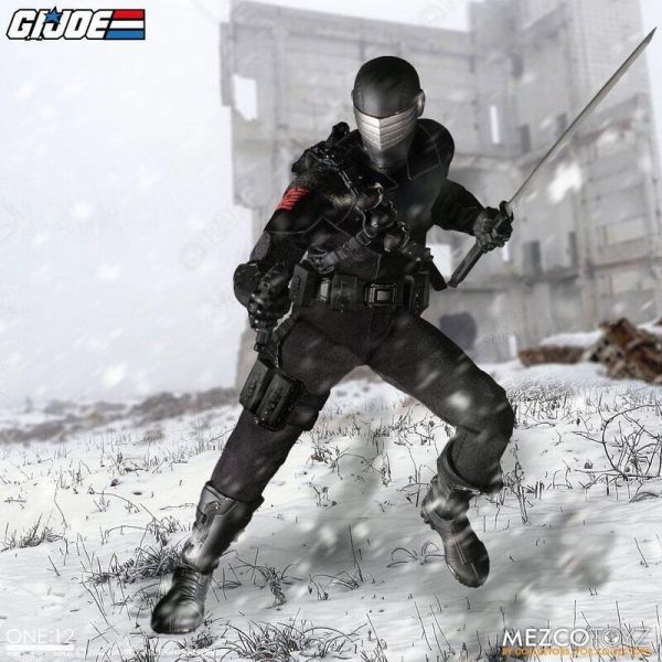 【史派克工廠】現貨 MEZCO One:12 G.I. Joe 特種部隊 蛇眼 豪華版 X0327 MEZCO One:12 G.I. Joe 特種部隊 蛇眼 豪華版