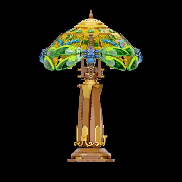 【史派克工廠】預購免運26年3月 PANTASY 拼奇 彩繪蒂芬尼風格檯燈 收藏積木 1218 PANTASY 拼奇 彩繪蒂芬尼風格檯燈 收藏積木