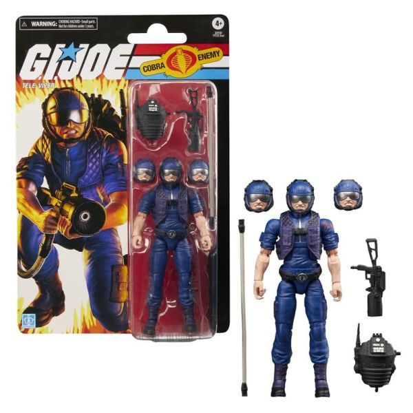 【史派克工廠】預購25年10月 G.I.JOE 特種部隊精英系列 6吋人物 復古吊卡 Tele-Viper 0829 G.I.JOE 特種部隊精英系列 6吋人物 復古吊卡 Tele-Viper