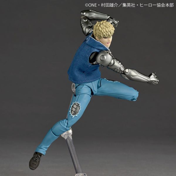 【史派克工廠】結單25年8月 一般版 海洋堂 Revoltech 山口式 一拳超人 傑諾斯 可動完成品 0206 一般版 海洋堂 Revoltech 山口式 一拳超人 傑諾斯 可動完成品