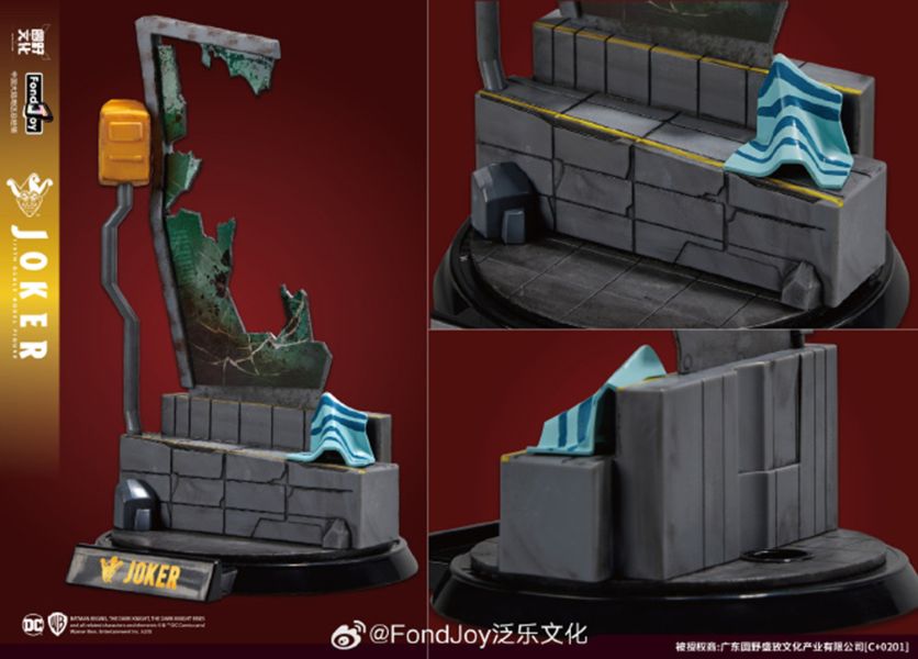 【史派克工廠】結單 預購免運12月 FONDJOY 泛樂 DC 黑暗騎士 1/9 小丑 可動 豪華版 1214 FONDJOY 泛樂 DC 黑暗騎士 1/9 小丑 可動 豪華版