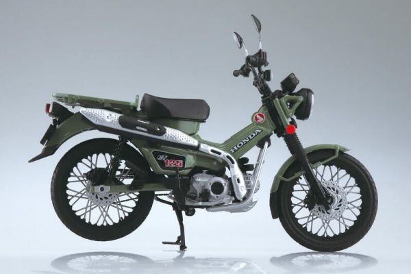 【史派克工廠】結單 預購1月 青島 1/12 機車 Honda 本田 CT125 HUNTER CUB 珍珠有機綠 1004 青島 1/12 機車 Honda 本田 CT125 HUNTER CUB 珍珠有機綠